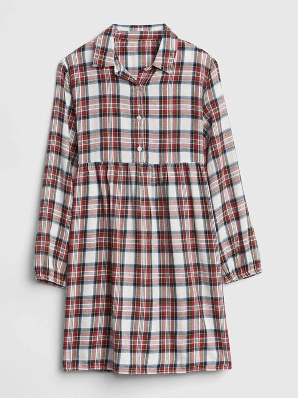 Gap Kids Plaid Flannel Dress • S (6/7)